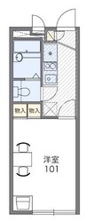 レオパレスヴェルドミールの物件間取画像